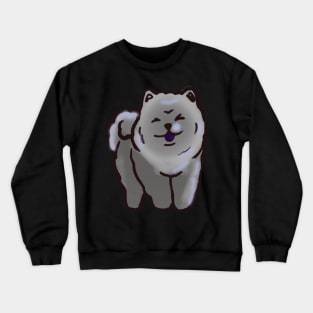 Blue Chow Chow Crewneck Sweatshirt